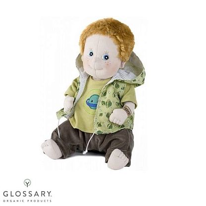 Флисовая кукла "Небесный мальчик" Rubens Barn, магазин Glossary 