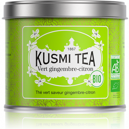 Чай зеленый Имбирь и Лимон органический Kusmi Tea,  магазин Glossary 
