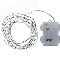 Гирлянда Снежинки Нэнн на 40 LED лампочек с таймером, Sirius магазин Glossary 