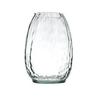 Ваза прозрачная из переработанного стекла 19см Canopy, LSA International магазин Glossary 