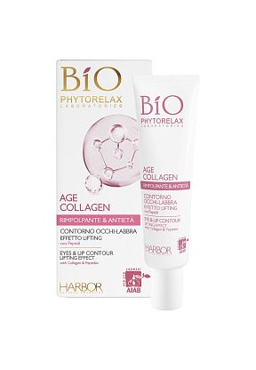 Крем-контур для глаз, губ с лифтинговым эффектом AGE COLLAGEN LIFTING EFFECT EYE-LIPS CONTOUR Phytorelax магазин Glossary 