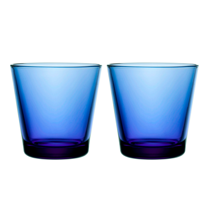 Набор стаканов синих, Iittala магазин Glossary 
