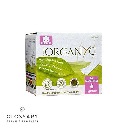Ежедневные прокладки в индивидуальной упаковке Organ(y)c магазин Glossary 