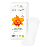 Органические ежедневные прокладки Normal Eco by Naty  магазин Glossary 