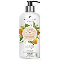 Мыло для рук жидкое с ароматом апельсина "Super Leaves" Attitude магазин Glossary 