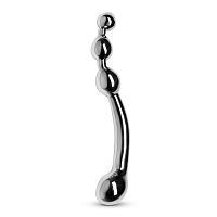 Анально-вагинальный стимулятор-Stim Pleasure Wand Metal Anal Dildo Sinner Gear Unbendable магазин Glossary 