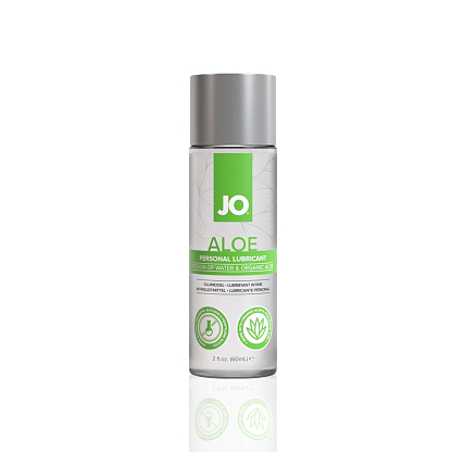 Смазка на водной основе JO H2O Organic Aloe, увлажняющий и успокаивающий эффект магазин Glossary 