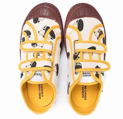 Doggie All Over scratch sneakers, Bobo Choses магазин Glossary 