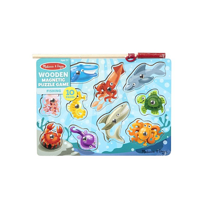Магнитный пазл "Рыбалка" Melissa & Doug магазин Glossary 