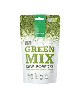 Смесь хлореллы, спирулины, пшеницы и ячменя органическая Purasana,  магазин Glossary 