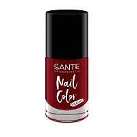 VEGAN-Лак для ногтей Nail Color 07 Redy or Not/Dark Red Sante,  магазин Glossary 