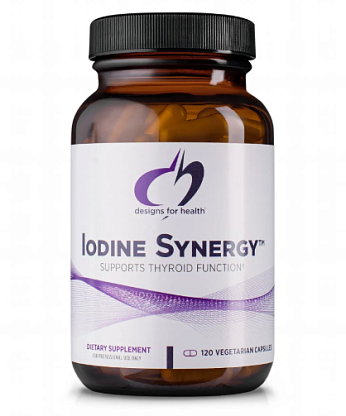 Iodine Synergy - Йод и селен для поддержки щитовидной железы Designs for Health магазин Glossary 