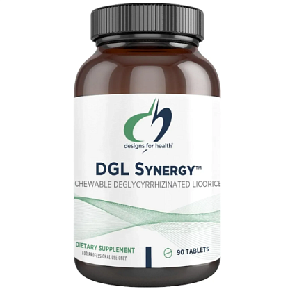 DGL Synergy / Деглицирризиновая солодка для здоровья желудка Designs for Health магазин Glossary 