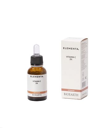 Elementa_VITAMIN C 2% (vitamin) Сыворотка для сияния Витамин С Bioearth,  магазин Glossary 