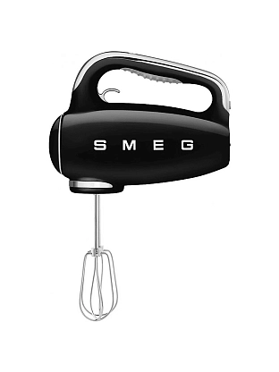 Ручной миксер стиль 50х черный, SMEG магазин Glossary 
