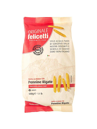 Макаронные изделия Пеннино Ригате Felicetti,  магазин Glossary 