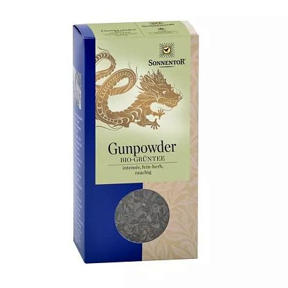 Чай зеленый органический Китайский Ганпаудер Sonnentor,  магазин Glossary 