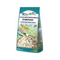 Безглютеновые органические Рисовые макароны Трубочки Fleur Alpine,  магазин Glossary 