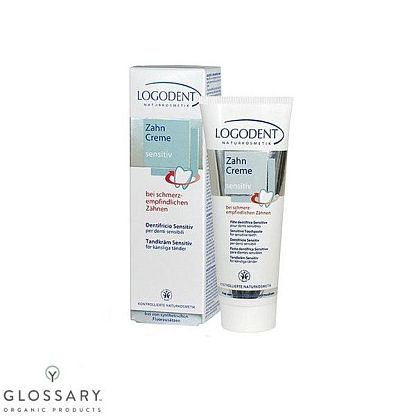 БИО-Паста Sensitiv для чувствительных зубов Logona магазин Glossary 