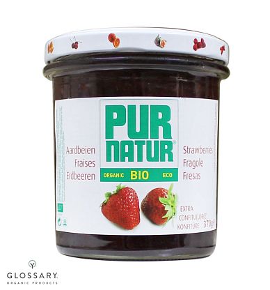 Джем клубничный Pure Natur магазин Glossary 