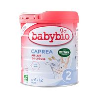 Органическая молочная смесь из козьего молока Caprea 2 (от 6 до 12 мес.) BabyBio магазин Glossary 