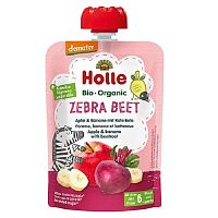 Пюре "Zebra beet" с яблоком, бананом и свеклой органическое (с 6 месяцев), Holle магазин Glossary 