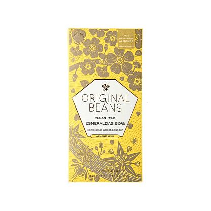 Шоколад молочный Эмеральдас Веган Милк Эквадор 50% органический, Original Beans магазин Glossary 