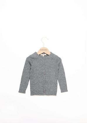 Трикотажный кардиган угольный Caramel, магазин Glossary 