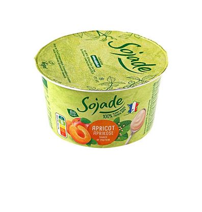 Продукт из ферментированной сои с абрикосом органический Sojade,  магазин Glossary 