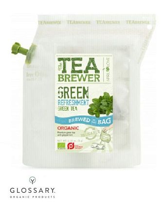 Чай зеленый (перечная мята) Green Refreshment органический магазин Glossary 