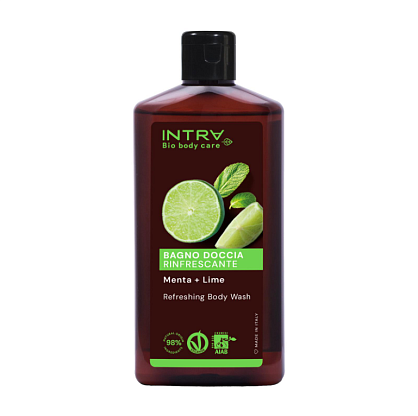 Освежающий гель для душа  "MINT & LIME"  INTRA магазин Glossary 