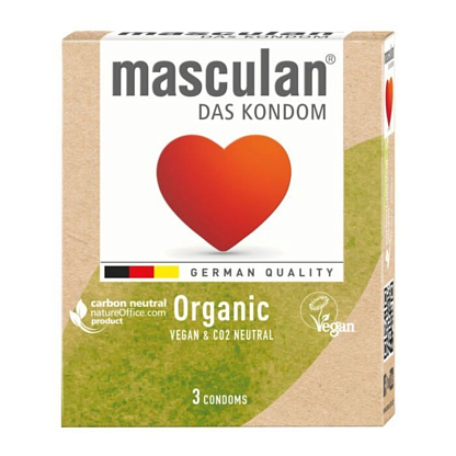 Презервативы Masculan Organic,  магазин Glossary 