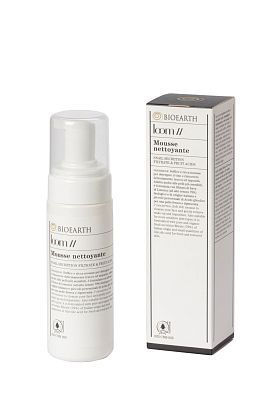 Loom Cleansing Mousse Мусс очищающий для деликатного удаления макияжа и Loom Cleansing Mousse Мусс очищающий для деликатного удаления макияжа и загрязнений кожи лицазагрязнений кожи лица Bioearth,  магазин Glossary 