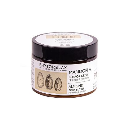 Крем-баттер для тела увлажняющий Vegan&Organic ALMOND Phytorelax магазин Glossary 