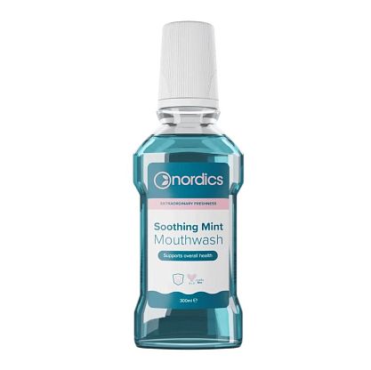 Ополаскиватель для полости рта освежающий Soothing Mint Nordics, магазин Glossary 