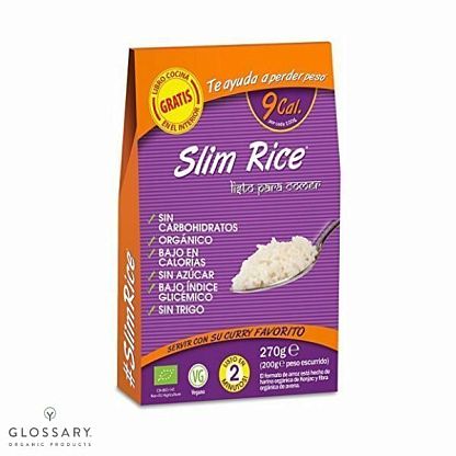 Макароны органические в форме гранул Slim Rice магазин Glossary 