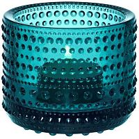 Подсвечник Sea blue Kastehelmi, Iittala магазин Glossary 