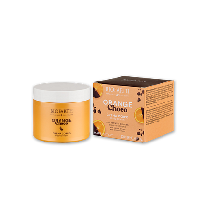 Botanique Chocolate Orange Choco Body Cream/Крем для тела Апельсин и шоколад Bioearth, магазин Glossary 