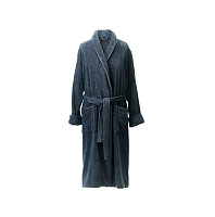 Халат банный L стального цвета London Aquanova, магазин Glossary 