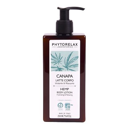 Лосьон для тела увлажняющий Vegan&Organic HEMP Phytorelax магазин Glossary 