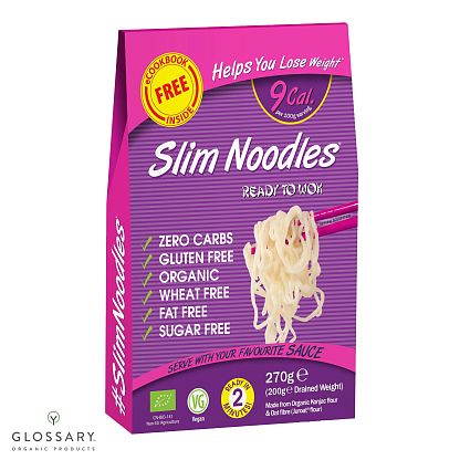 Лапша органическая тонкая Slim Noodle магазин Glossary 