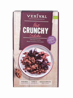 Кранчи с шоколадом органические Verival магазин Glossary 