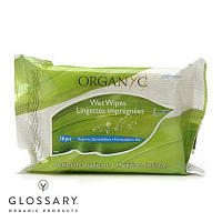 Органические влажные салфетки для интимной гигиены Organ(y)c  магазин Glossary 