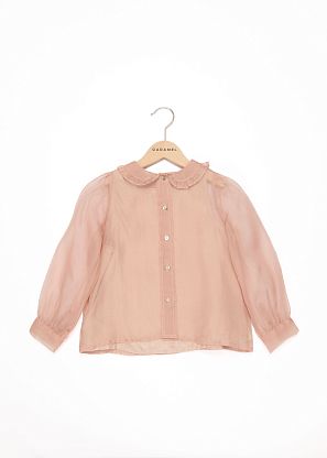 Топ-блуза смуглый персик Caramel, магазин Glossary 