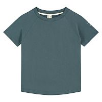 Crewneck Tee Blue Grey Gray Label,  магазин Glossary 