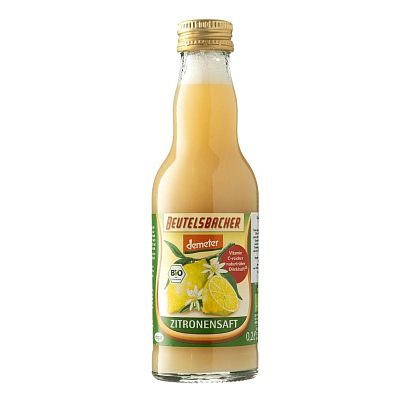 Сок лимонный органический, Beutelsbacher  магазин Glossary 