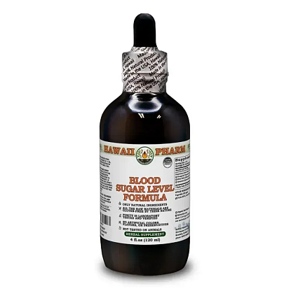 Blood Sugar Level Alcohol-FREE / Поддержка уровня сахара без спирта Hawaii Pharm магазин Glossary 