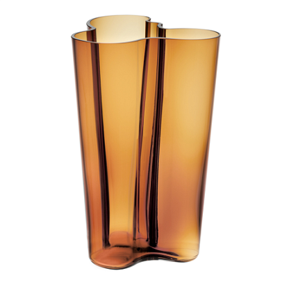 Ваза медного цвета Aalto, Iittala магазин Glossary 