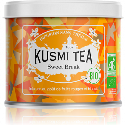 Чай травяной "Сладкий Перерыв" органический Kusmi Tea,  магазин Glossary 