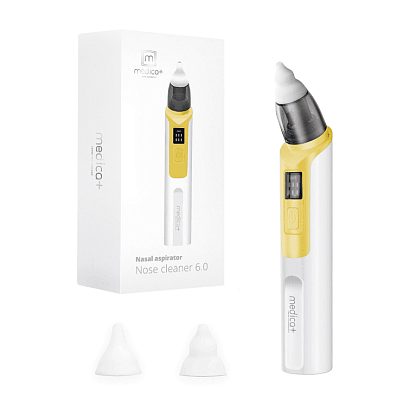 Назальный аспиратор Medica+ NOSE CLEANER 6.0 Yellow магазин Glossary 